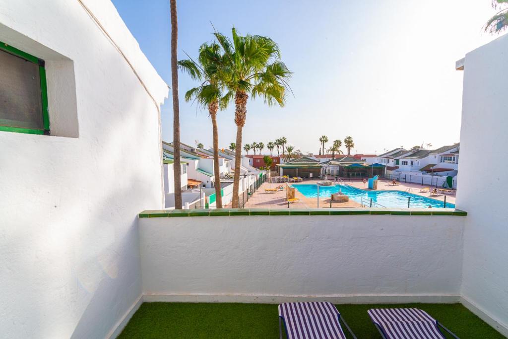 Deluxe Duplex Bungalow Private Parking Maspalomas  Exterior foto